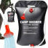 Туристический душ 20 л Easy Camp Solar Shower черный для дачи (WASH20-AV)