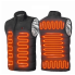 Жилетка с подогревом от PowerBank 9 зон размер 4XL (XXXL2545-AV)