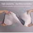 Ортопедическая прямоугольная подушка Pillow-01 48×74 см с поддержкой шеи и спины, бело-серая (PILL01-AV)