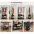 Напольная вешалка SINGLE-POLE SHOE RACK 107-2 с полками для обуви (RACK1072-AV)