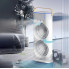 Вентилятор настольный двойной с охлаждением Double-ended Spray Fan, LED-подсветкой, пультом и 3 скоростями (DFL812-AV)