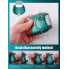 Электрическая терка для пяток USB Kemei KM-6865, зеленая (KM6865-AV)