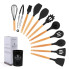 Силиконовый кухонный набор принадлежностей Kitchen Stuff, 12 предметов, черный (KIT1224-AV)