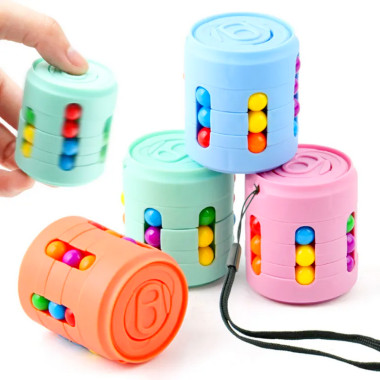 Головоломка-антистресс для детей Cans Spinner Cube IQ Spinner Банка (DD1808-25-AV)