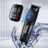 Машинка для стрижки Kemei KM-2273, 3 насадки, USB Type-C, черная (KM2273-AV)