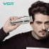 Машинка для стрижки VGR V-678 SILVER, 4 насадки, LED-индикатор, аккумулятор 1500 мА·ч (VGRV678-AV)