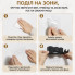 Настенный держатель для фена органайзер для ванной комнаты Yartes, черный (CJO026-AV)