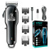 Машинка для стрижки VGR V-679 BLACK, 4 насадки, USB, аккумулятор 1500 мА·ч (VGRV679-AV)