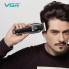 Машинка для стрижки VGR V-679 BLACK, 4 насадки, USB, аккумулятор 1500 мА·ч (VGRV679-AV)