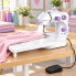 Портативная швейная машинка Mini Sewing SM202A, белая (SM202A-AV)