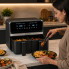 Двухкамерная аэрогриль Skyberg SB-317, 10 л, 4800 Вт, 2 корзины, сенсорное управление (SB317-AV)