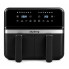 Двухкамерная аэрогриль Skyberg SB-317, 10 л, 4800 Вт, 2 корзины, сенсорное управление (SB317-AV)