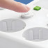 Мережевой адаптер 8625UL с ночником, 4 розетки + USB + Type-C, белый (17559/MG-AV)