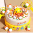 Музыкальная карусель «Поймай уточку» B.Duck and Friends с выпрыгивающими утятами и 2 сачками (DUC1080-AV)