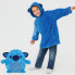 Детский плед-толстовка Huggle Hoodie «Морской бриз», синий (HHB03-AV)