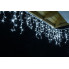 Светодиодная гирлянда Бахрома Дождик 7 м 320 LED Arts Pine черный провод коническая лампа Белый (VK-2395)