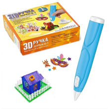 Детская 3D-ручка для рисования 3D-6-2 с эко-пластиком и трафаретами «Сиреноголовый» (N3DP62-AV) Детская 3D-ручка для рисования 3D-6-2 с эко-пластиком и трафаретами «Сиреноголовый» (N3DP62-AV)