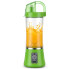 Акумуляторний мініблендер Juicer NG-01, 400 мл, 2000 мАг, USB, зелений, з PowerBank (NG01-AV)