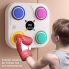 Тренировочный боксерский тренажер Boxing Target с музыкой и RGB-подсветкой 33 см, настенная мишень для бокса (BOXTA33-AV)