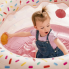 Надувной игровой центр-манеж Intex «Пончик» 48476, 127×61 см, розовый (N48476-AV)