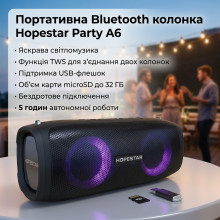 Портативная Bluetooth колонка Hopestar Party A6 (N304-AV)