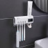 Держатель зубных щеток Brush Sterilizer — УФ-стерилизатор, белый (DS999-AV)