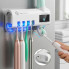 Держатель зубных щеток Brush Sterilizer — УФ-стерилизатор, белый (DS999-AV)