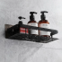 Подвесная металлическая полка для ванной комнаты Bathroom shelf Органайзер в ванную До 10 кг(NBAS10-AV)