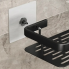 Подвесная металлическая полка для ванной комнаты Bathroom shelf Органайзер в ванную До 10 кг(NBAS10-AV)