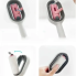 Щетка для вычесывания шерсти домашних животных 4 в 1 Pet Cleaning Comb с массажем и чисткой вещей Pink W28(NNW28-AV)