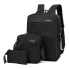 Рюкзак городской 3в1 Backpack 9018 дорожный комплект черный(BLA9018-AV)