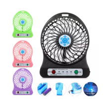 Портативный USB мини-вентилятор с аккумулятором Portable Mini Fan (настольный) (FAN1-AV)
