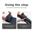 Туристический надувной матрас с подушкой Outdoor Sleeping Каремат с подушкой и встроенным насосом (OUS550-AV)