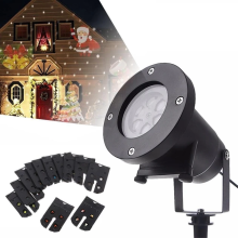 Лазерная установка Festival Projection Lamp уличный проектор с 12 сменными слайдами и пультом (FES123-AV)