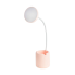 Лампа настольная Risalux сенсорная, LED, 6 Вт, USB, АКБ, 3 режима, белый, 9х9х41 см (RISA60-AV)