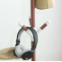 Вешалка стойка напольная для одежды Coat Rack, металлическая на 9 крючков в три яруса разборная на треноге (COAT99-AV)