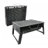 Переносной туристический мангал для барбекю 43x29 см, черный (BBQ4329-AV)