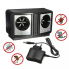 Ультразвуковой электронный отпугиватель грызунов мышей крыс dual sonic pest (DUAL100-AV)