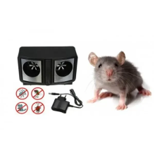 Ультразвуковой электронный отпугиватель грызунов мышей крыс dual sonic pest (DUAL100-AV)