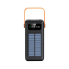 Портативное зарядное устройство с солнечной панелью Power Bank YM-639 CX Внешний аккумулятор на 120000 mAh (NYM639-AV)