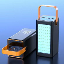 Повербанк 100000 mAh YM-655 широкая коробка, Внешний аккумулятор с быстрой зарядкой, Powerbank (YM655-AV)