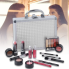 Набор декоративной косметики в алюминиевом кейсе с зеркалом Makeup set MC1488 Серебристый (MC1488-AV)
