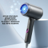 Фен для волос складной стайлер Air Blower LY-811, мощность 1800 Вт, 3 скорости, ионизация, серый (NLY811-AV)