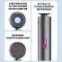 Фен для волос складной стайлер Air Blower LY-811, мощность 1800 Вт, 3 скорости, ионизация, серый (NLY811-AV)