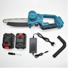 Аккумуляторная мини электрическая Electric chain saw 8 дюймов + 2 аккумулятора 48V Мини-пила садовая (SP488-AV)