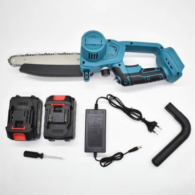 Аккумуляторная мини электрическая Electric chain saw 8 дюймов + 2 аккумулятора 48V Мини-пила садовая (SP488-AV)