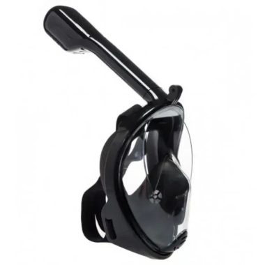 Маска для подводного плавания дайвинга Tribord Easybreath Black Водолазная маска креплением для камеры (LXL1914-AV)