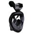 Маска для подводного плавания дайвинга Tribord Easybreath Black Водолазная маска креплением для камеры (LXL1914-AV)