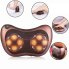 Роликовая массажная подушка для спины и шеи Massage pillow | массажная подушка | массажер с подогревом (NN2473-AV)