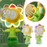 Генератор мыльных пузырей в форме подсолнуха с подсветкой Seven COLOR FLOWER (NN5217-AV)